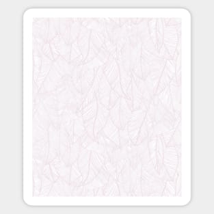 Pink Feather Angel Wings Print Sticker